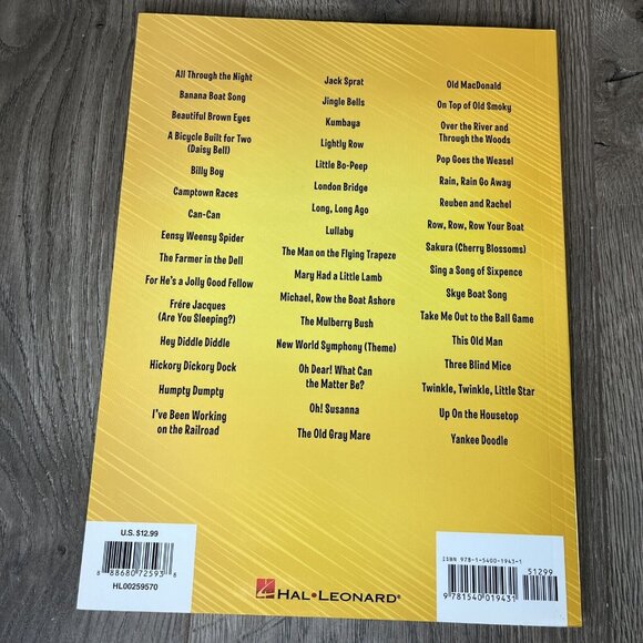 Kid's Songfest 2nd Edition Sheet Music E-Z Play Today Book Hal Leonard - Picture 3 of 6